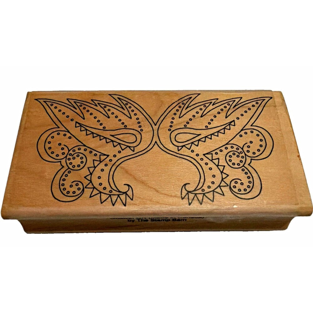 Heather's Stamping Haven HSH309 F Wood Mounted Rubber Stamp Birds